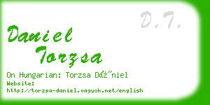 daniel torzsa business card